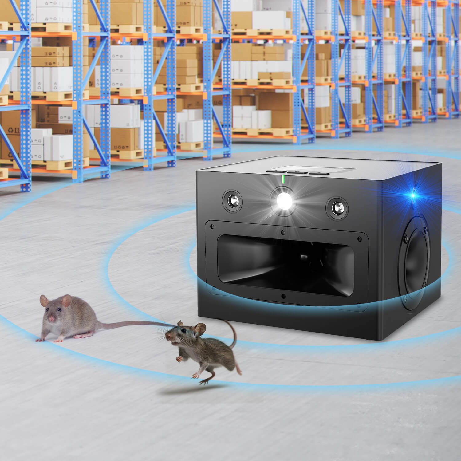 High Power Ultrasonic Rodent Repeller